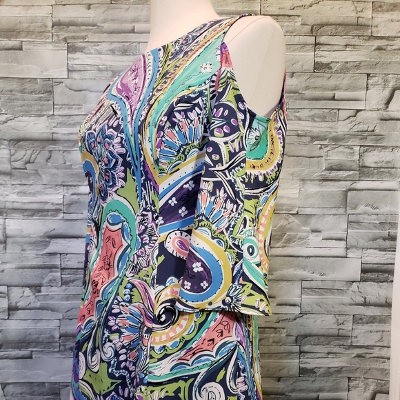 Nicole Miller abstract dress size 6 - Picture 15 of 16
